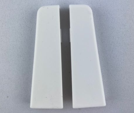Sockelleisten Ecken Weiß 58 mm – Innenecke, Außenecke, Endkappen & Verbinder