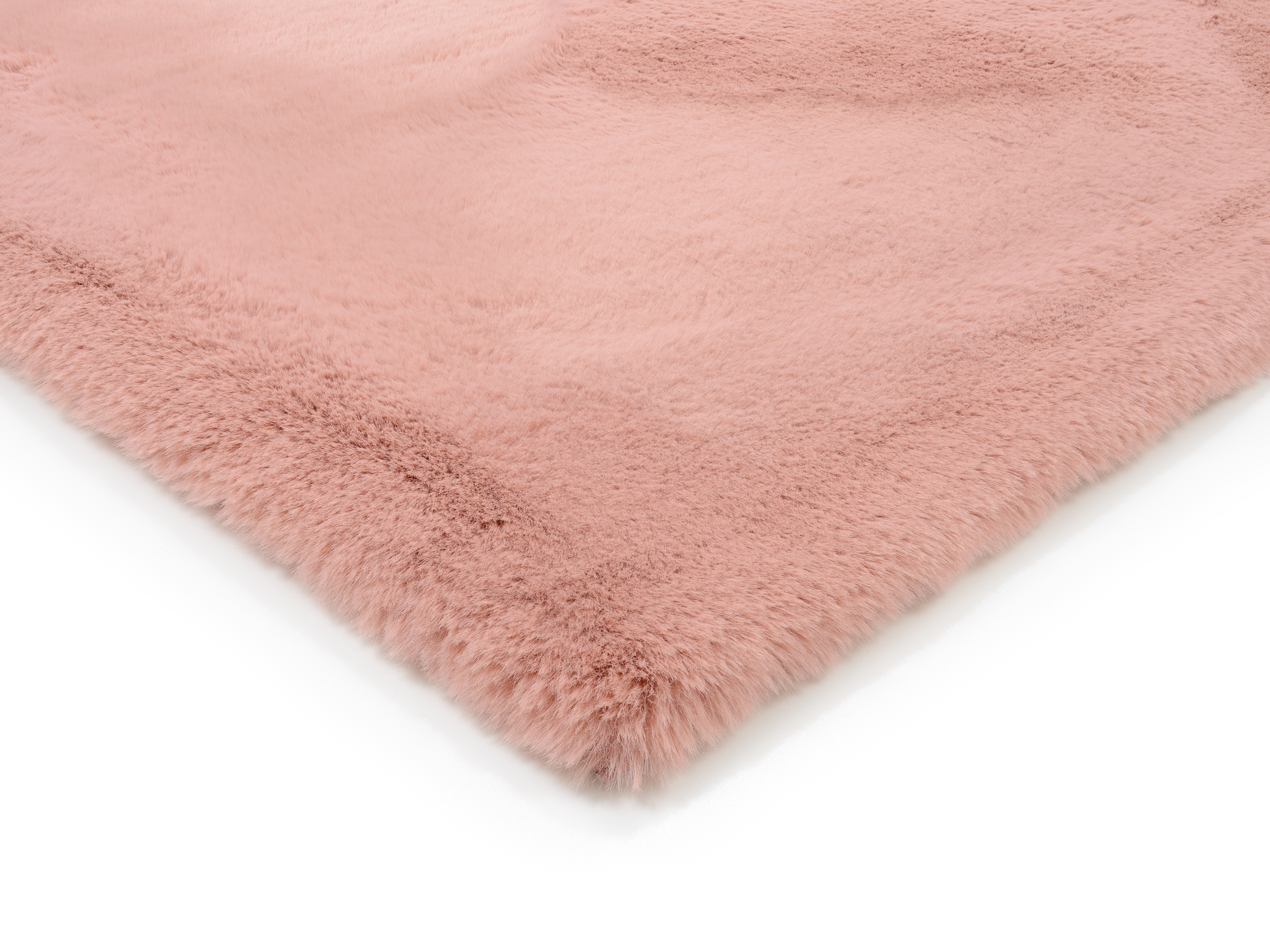 Rocky Soft Fellteppich rosenholz