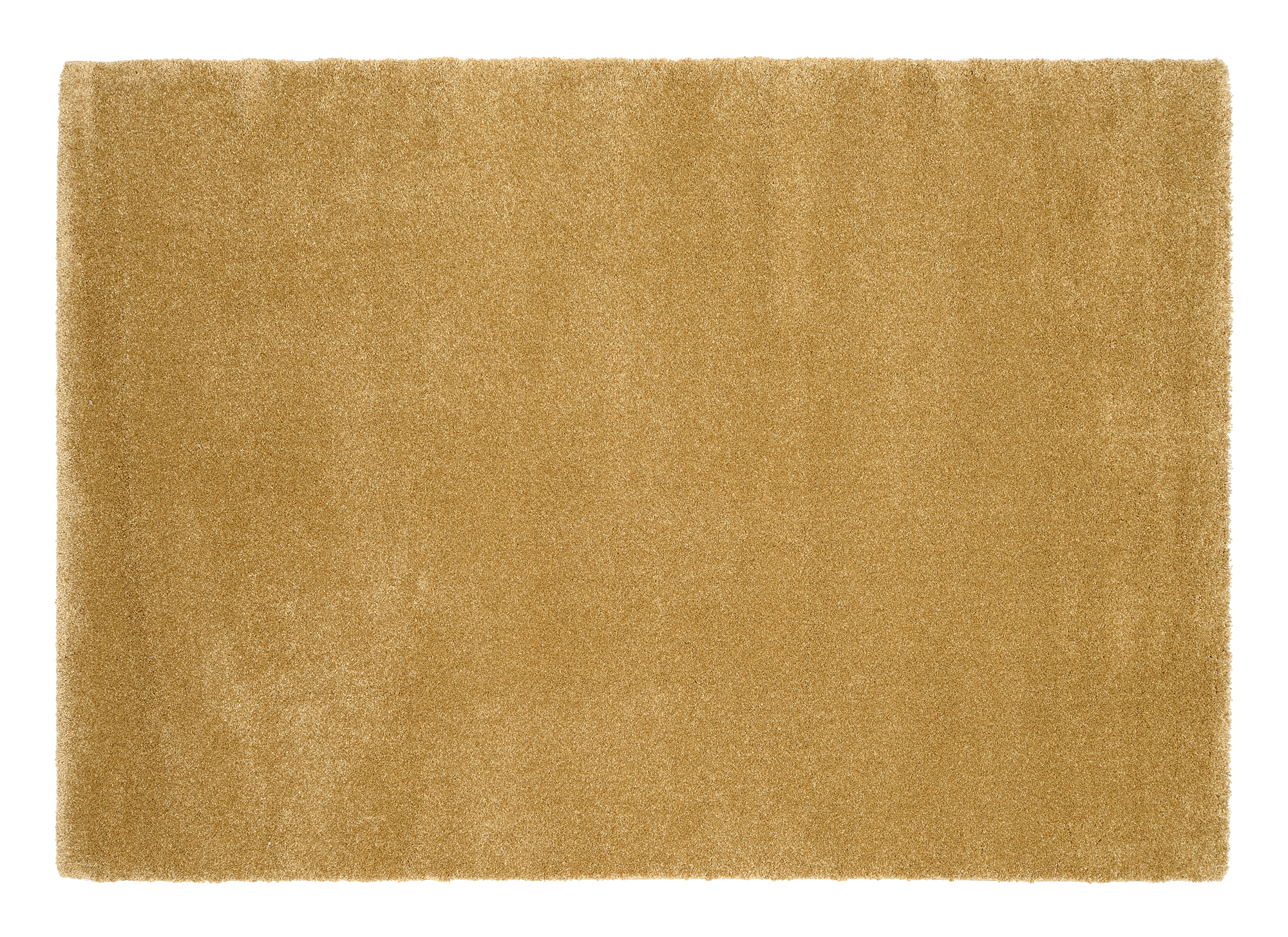 New Villa Melange Uni Teppich gold
