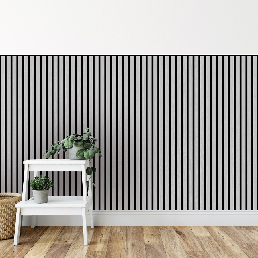Akustikpaneel grau 1206x800x22mm