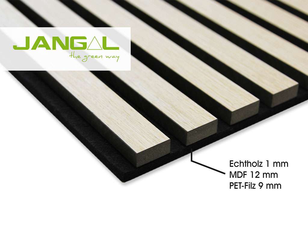 Akustikpaneel Walnuss 1206x800x22mm