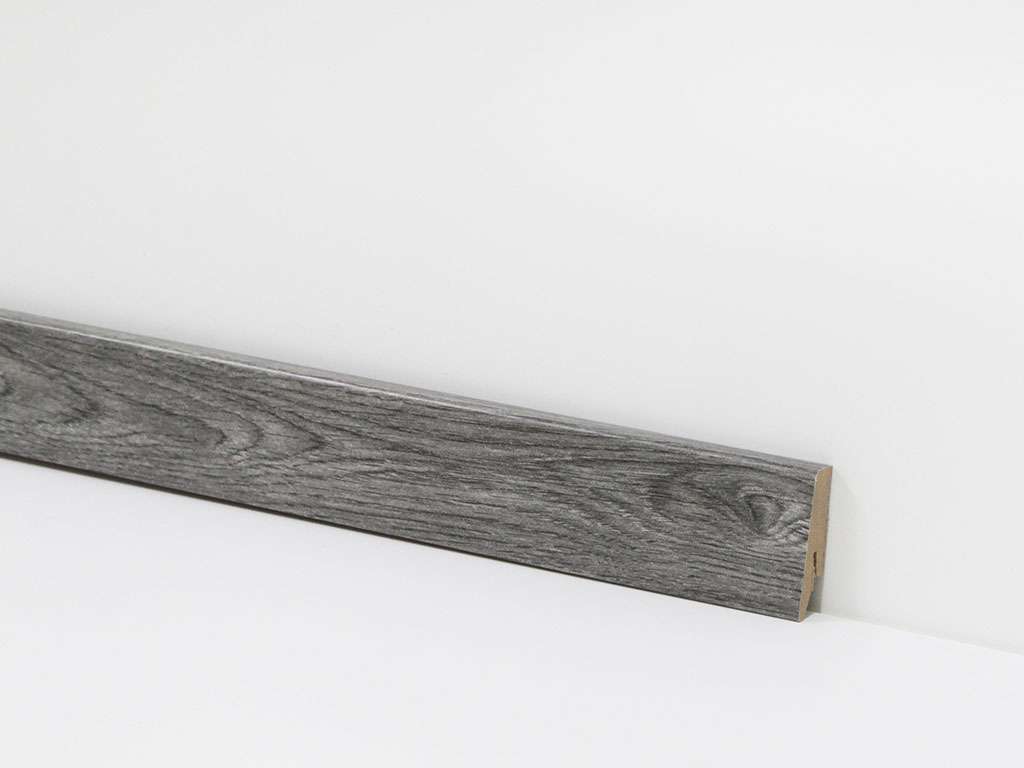 Fußleiste Eiche anthrazit 18 x 58mm
