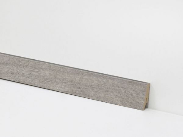 Fußleiste Eiche grau 18 x 58mm