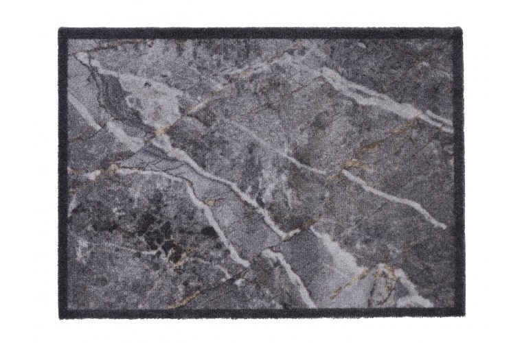 Fußmatte Marmor Optik grey 50x70 cm