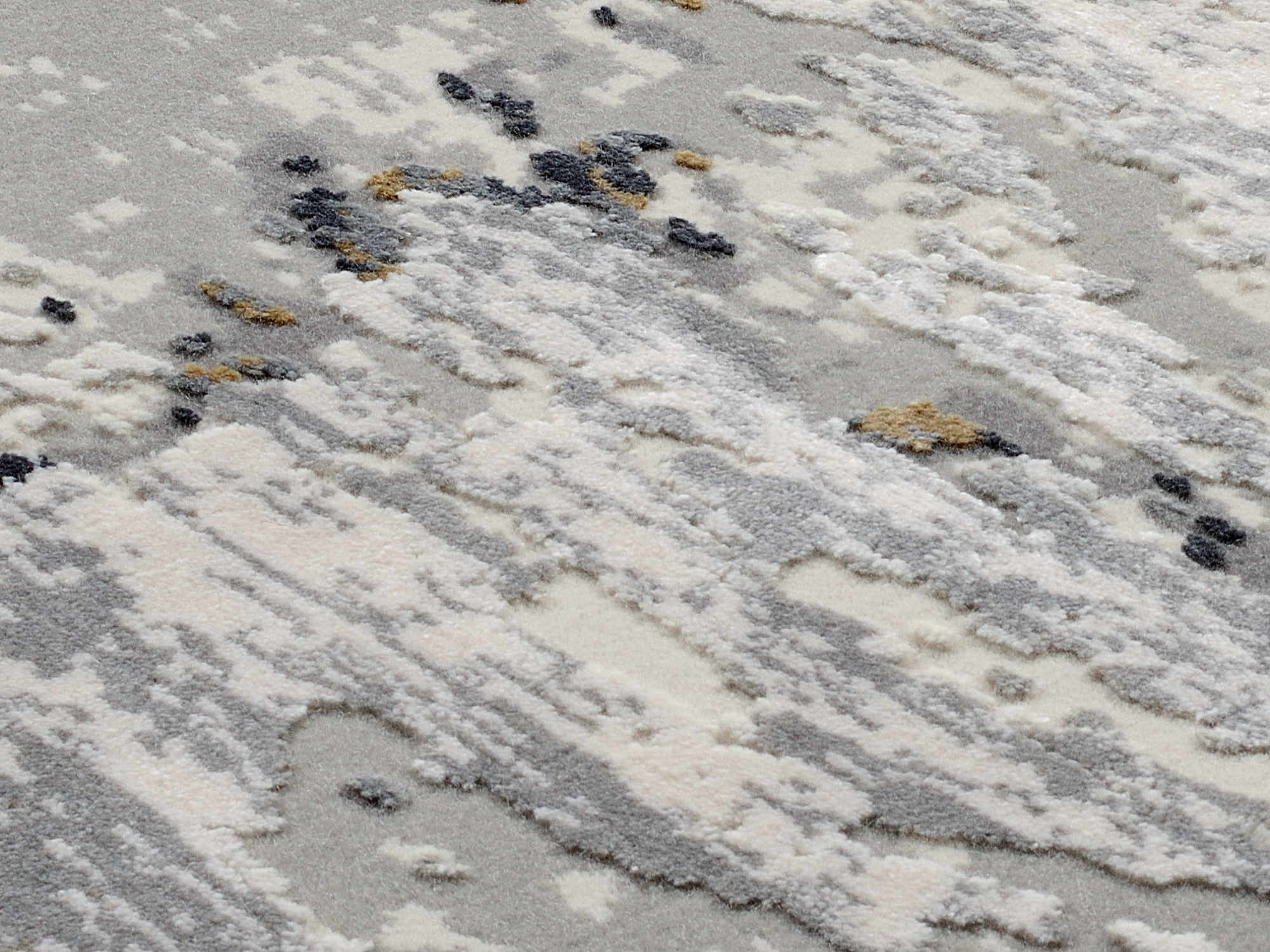 Bestseller You Designer Teppich grau-gold