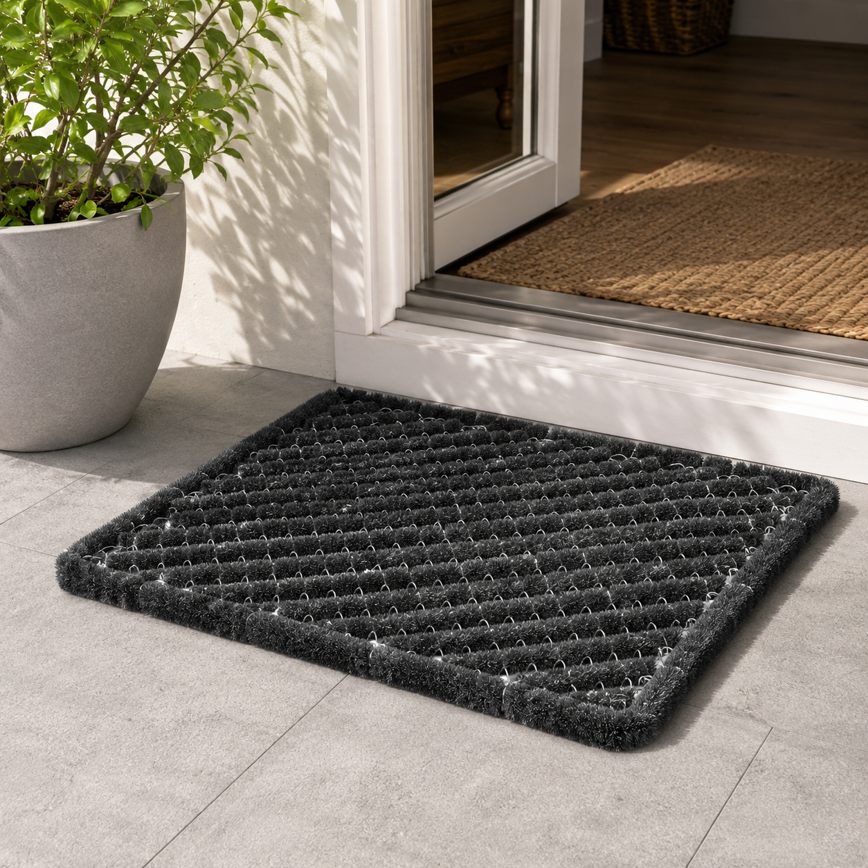 Kokos Fußmatte Lexus 39x59cm anthrazit