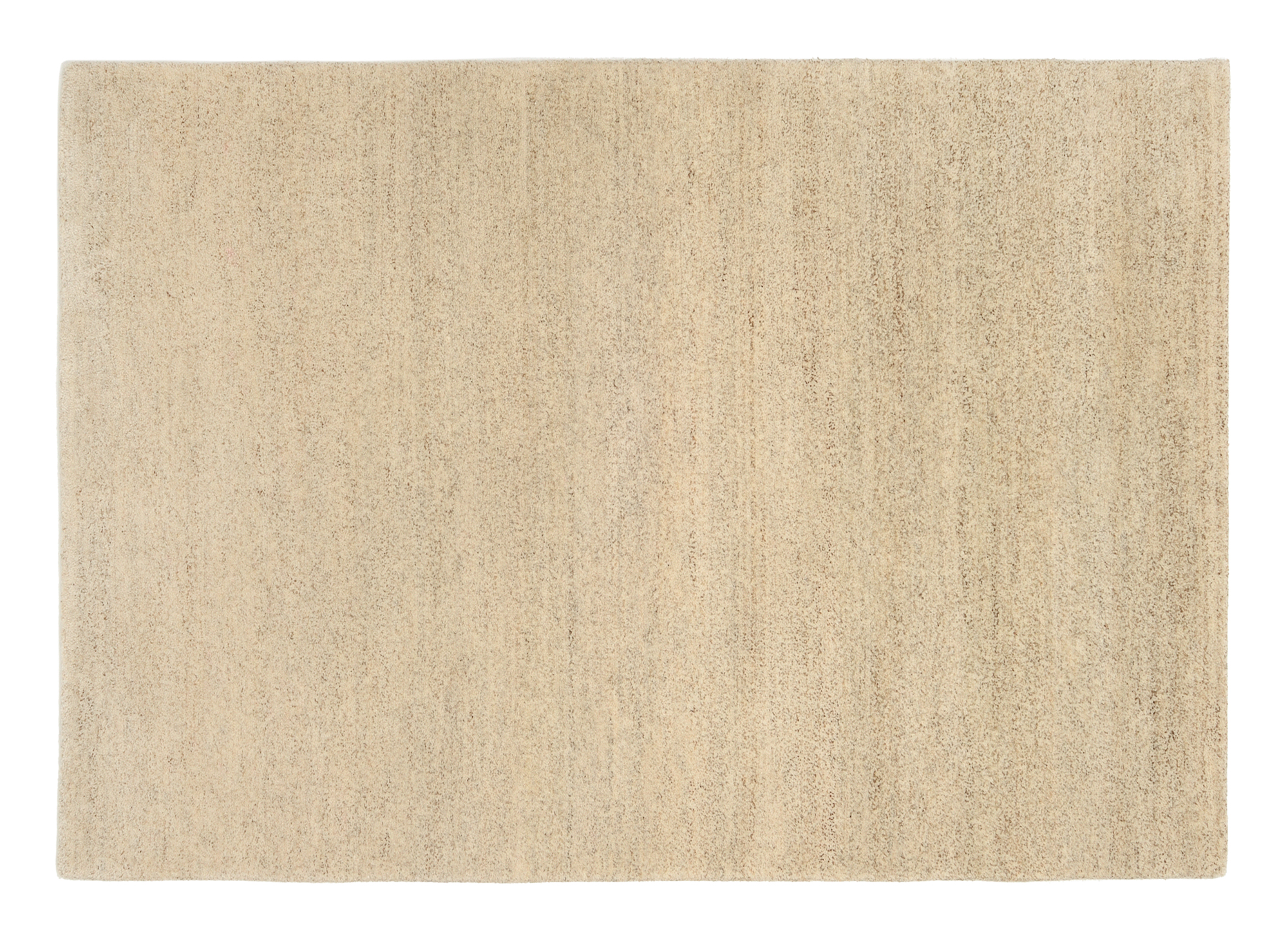 Davina Uni Wollteppich hemp