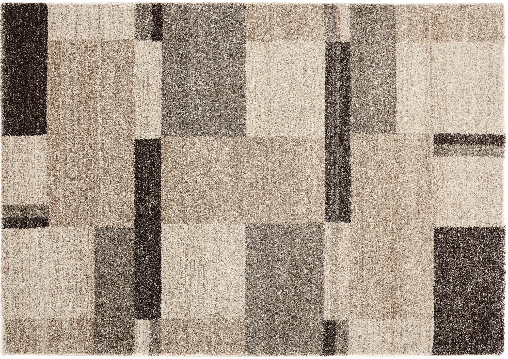 Castle Beppo Frisé Teppich beige-braun