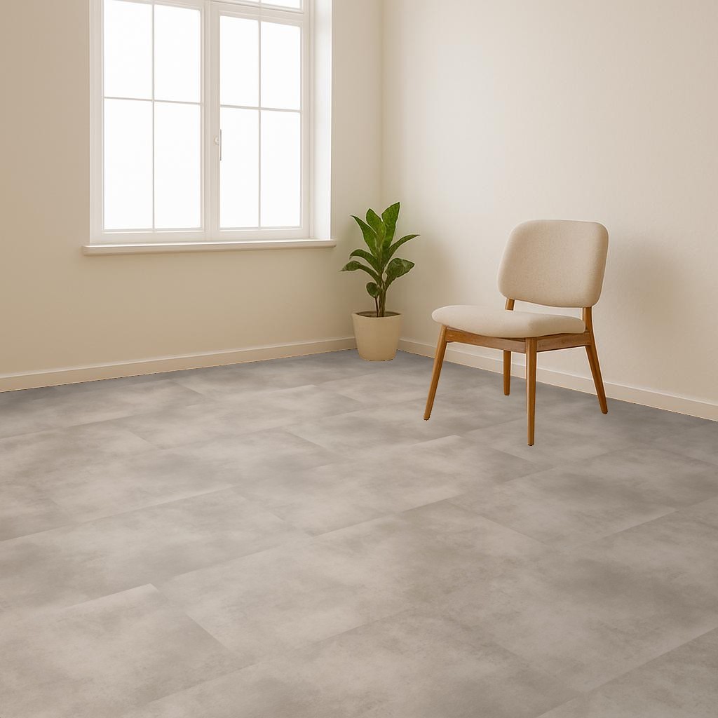Klick Vinyl Sandstein Beige – Fliesenformat 907 x 450 mm