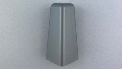 Innenecke Außenecke Endkappe silber 58mm