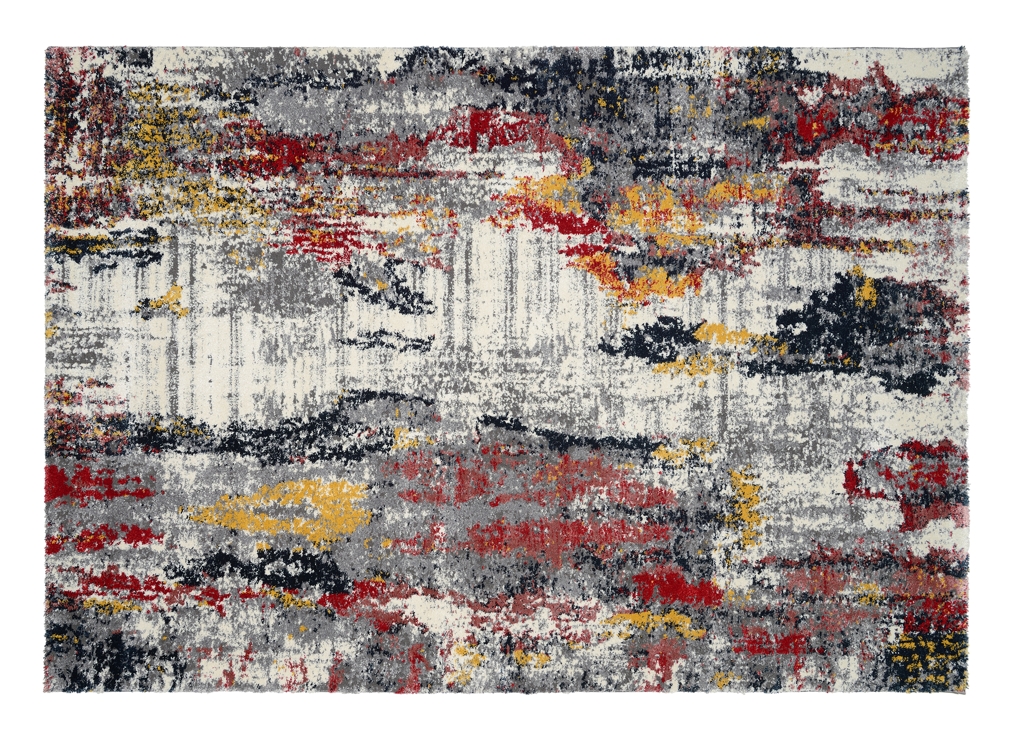High and Low Five Designer Teppich multicolor