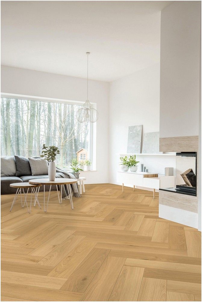 Klick Vinyl Herringbone Eiche classic