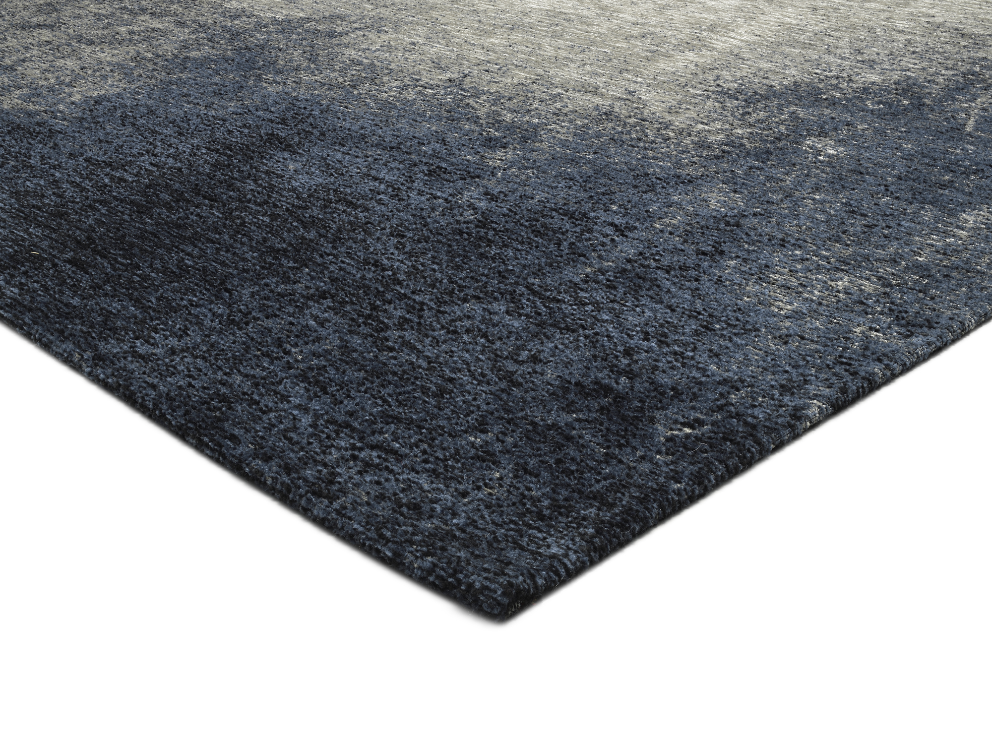 Opal Daylight Flachgewebe Teppich blau-grau