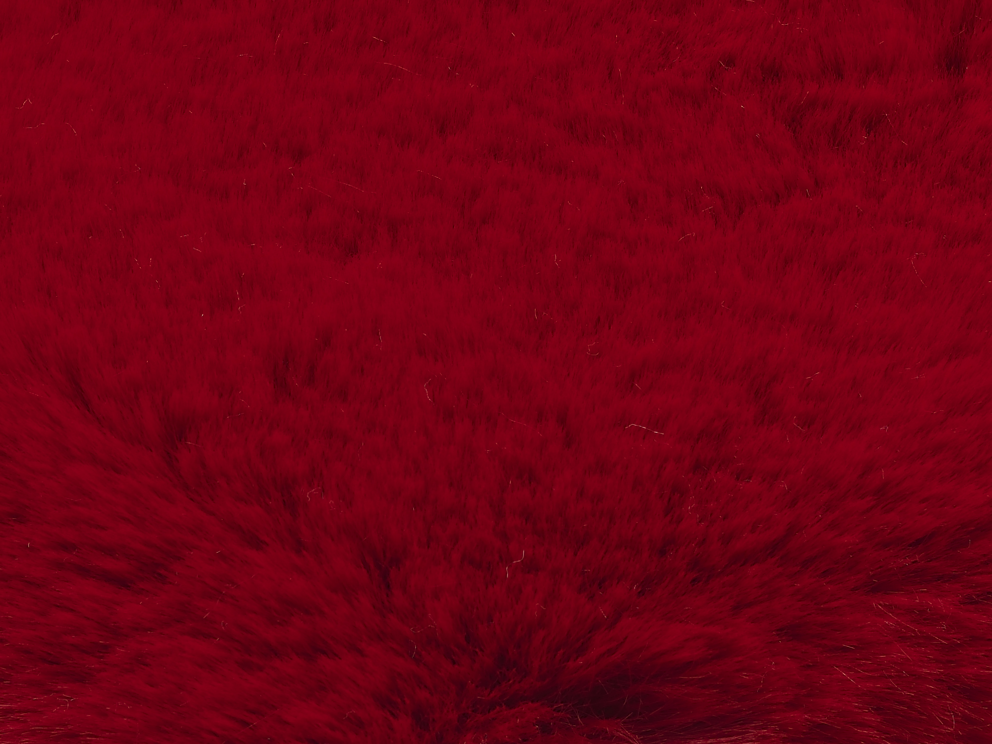 Rocky Soft Fellteppich rot