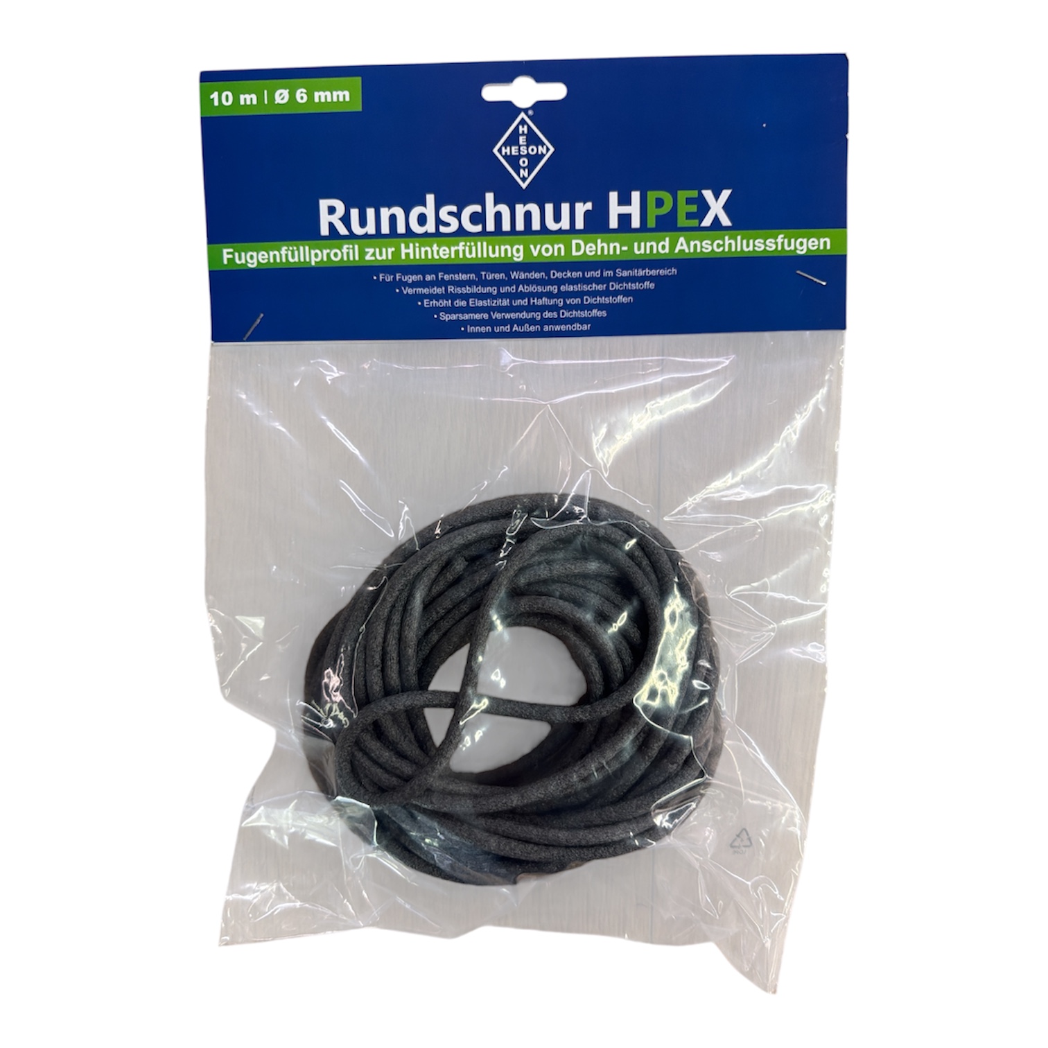 PE Rundschnur Fugenschnur Füllschnur Hinterfüllung Dehnungsfugen