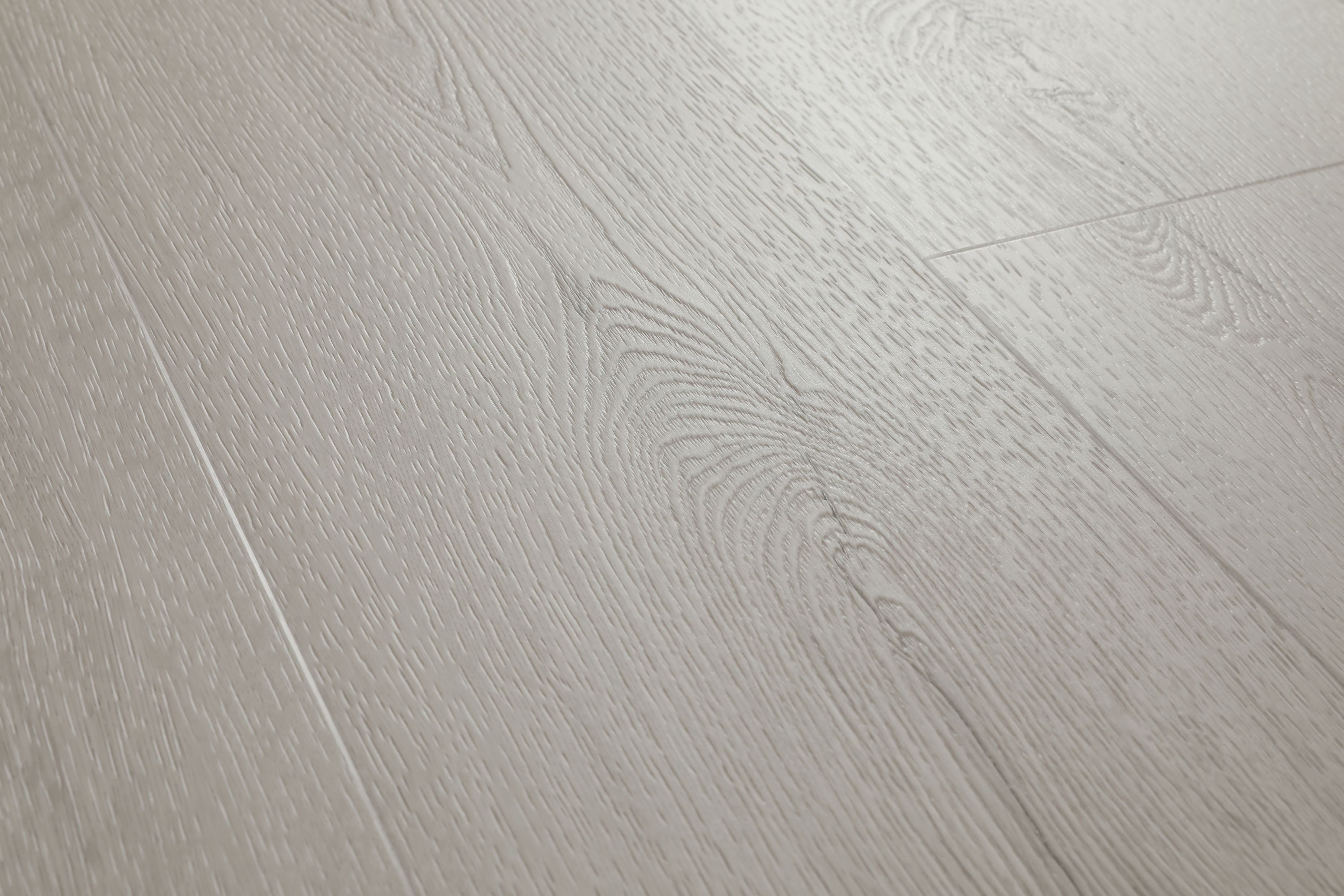 Klick-Vinyl Eiche Polar Hellgrau Matt – mit 0,50 mm Nutzschicht