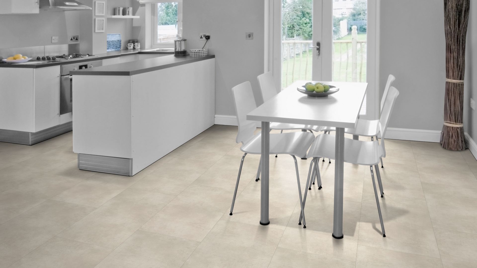 Klick Vinyl Beton beige