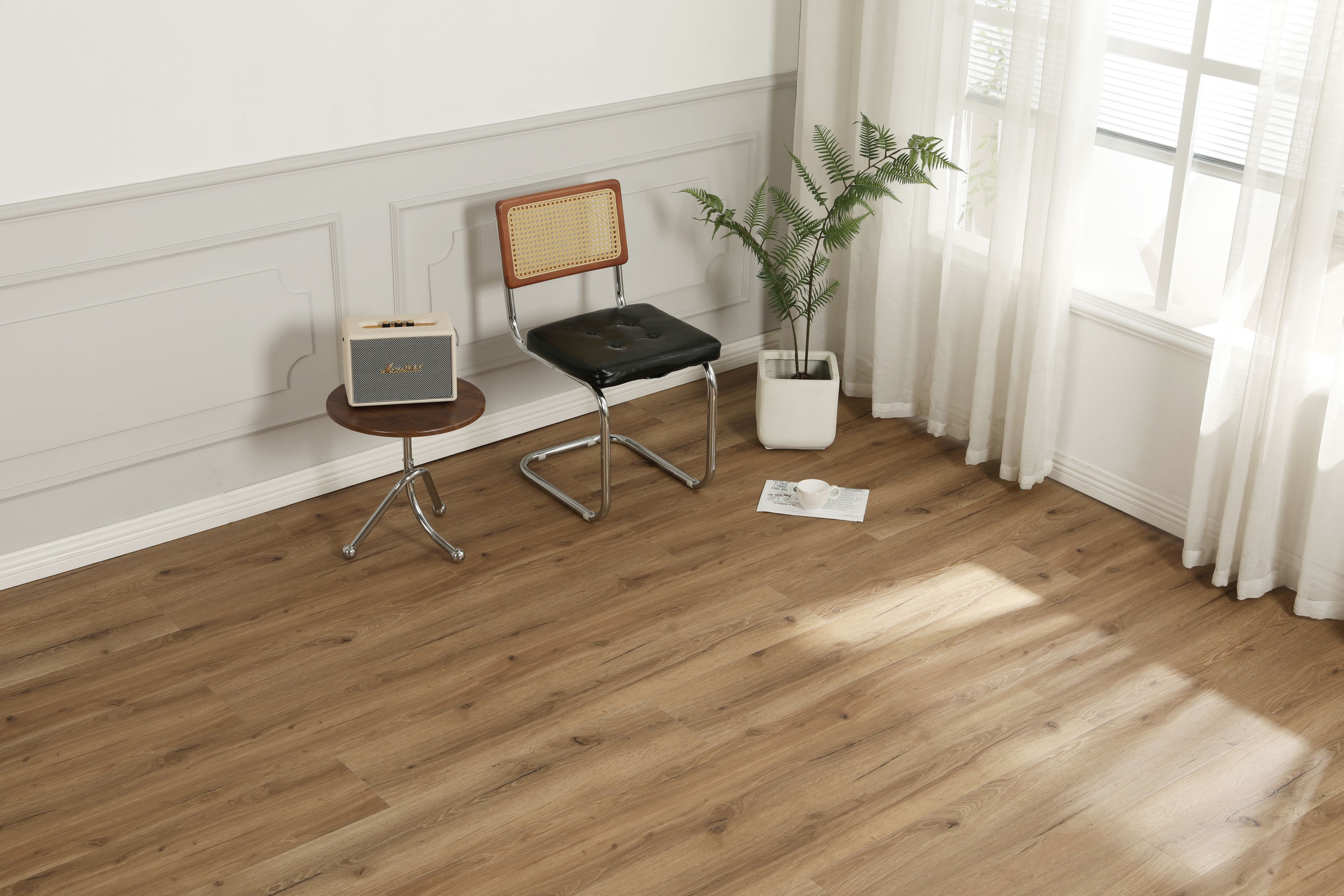Klebe Vinyl Eiche Küstenblick – Designboden zum Verkleben | 0,55 mm Nutzschicht