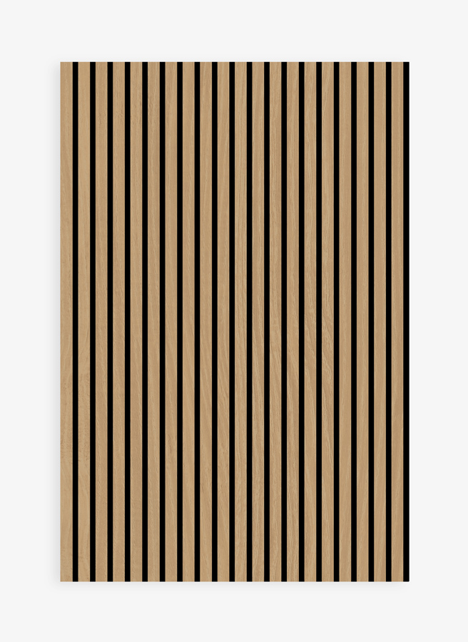Akustikpaneel Teak 1206x800x22mm