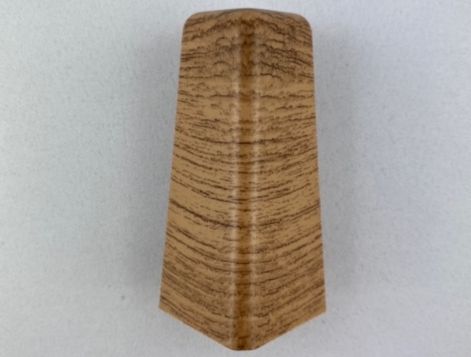 Innenecke Außenecke Endkappe Eiche dunkel 58mm