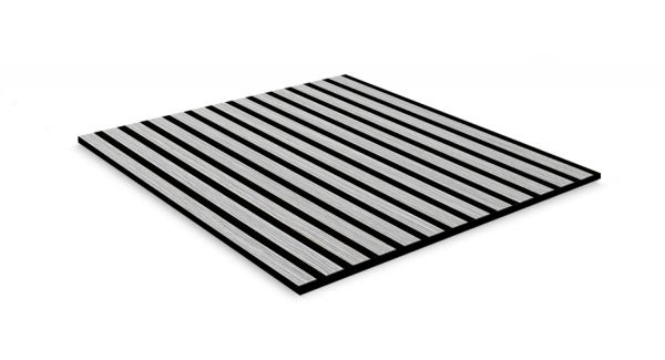 Wandpaneele Akustikpaneele grau schwarz 52x52cm