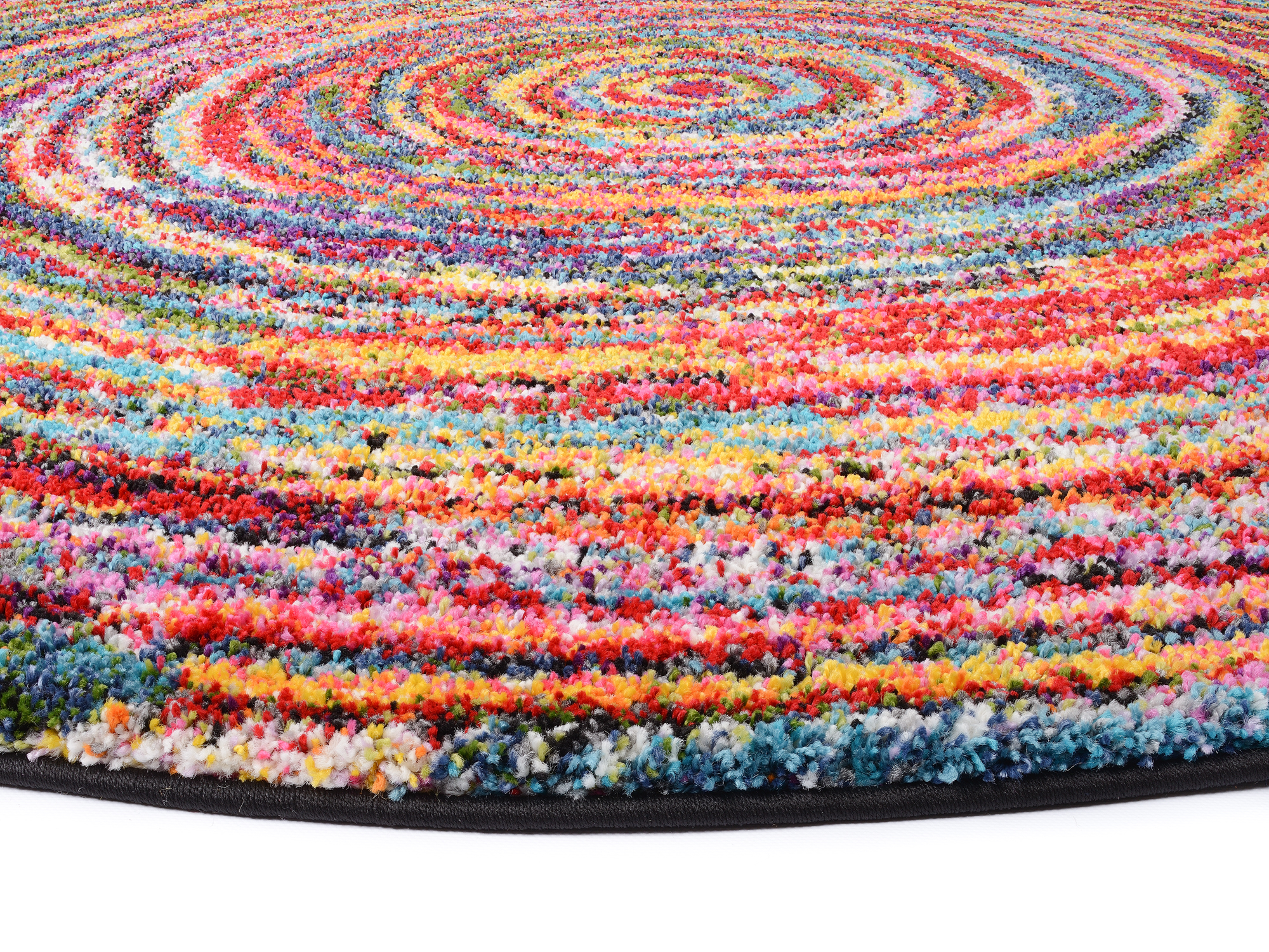 runder bunter Teppich Sixteen round
