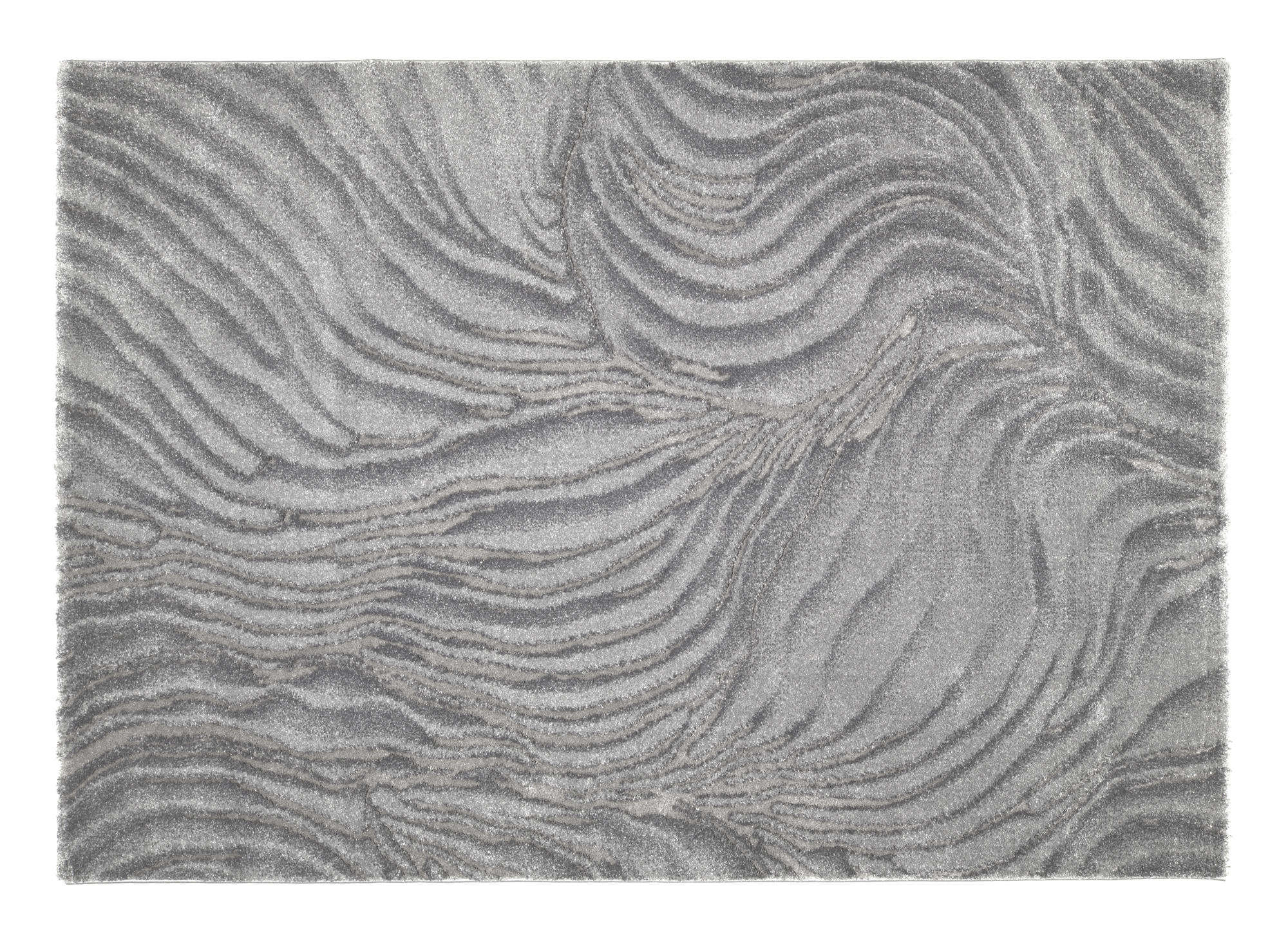 Liv Coral Designer Teppich grau