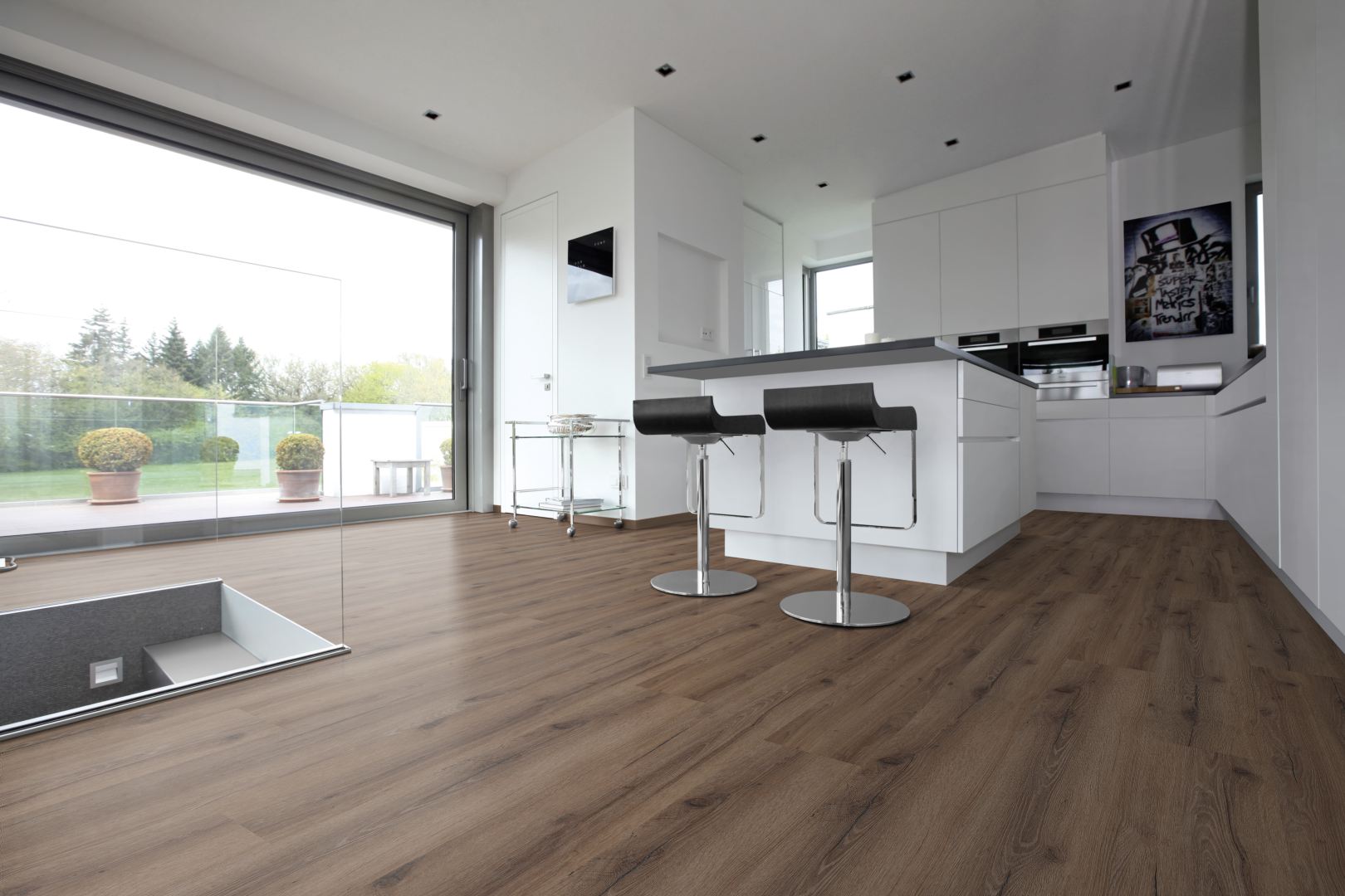 Klebe Vinyl Basic Asteiche Antik braun