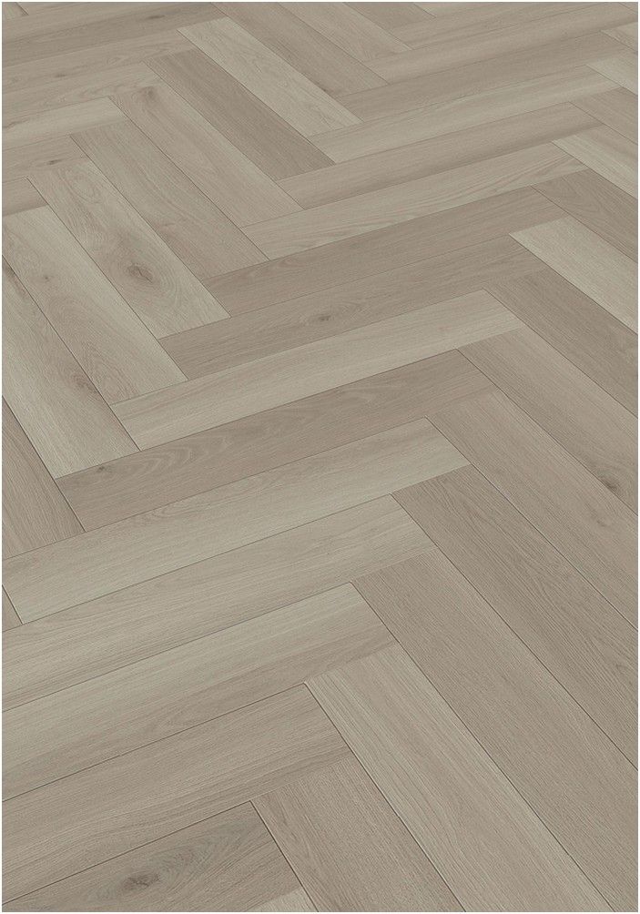 Klick Vinyl Herringbone Eiche grau-beige