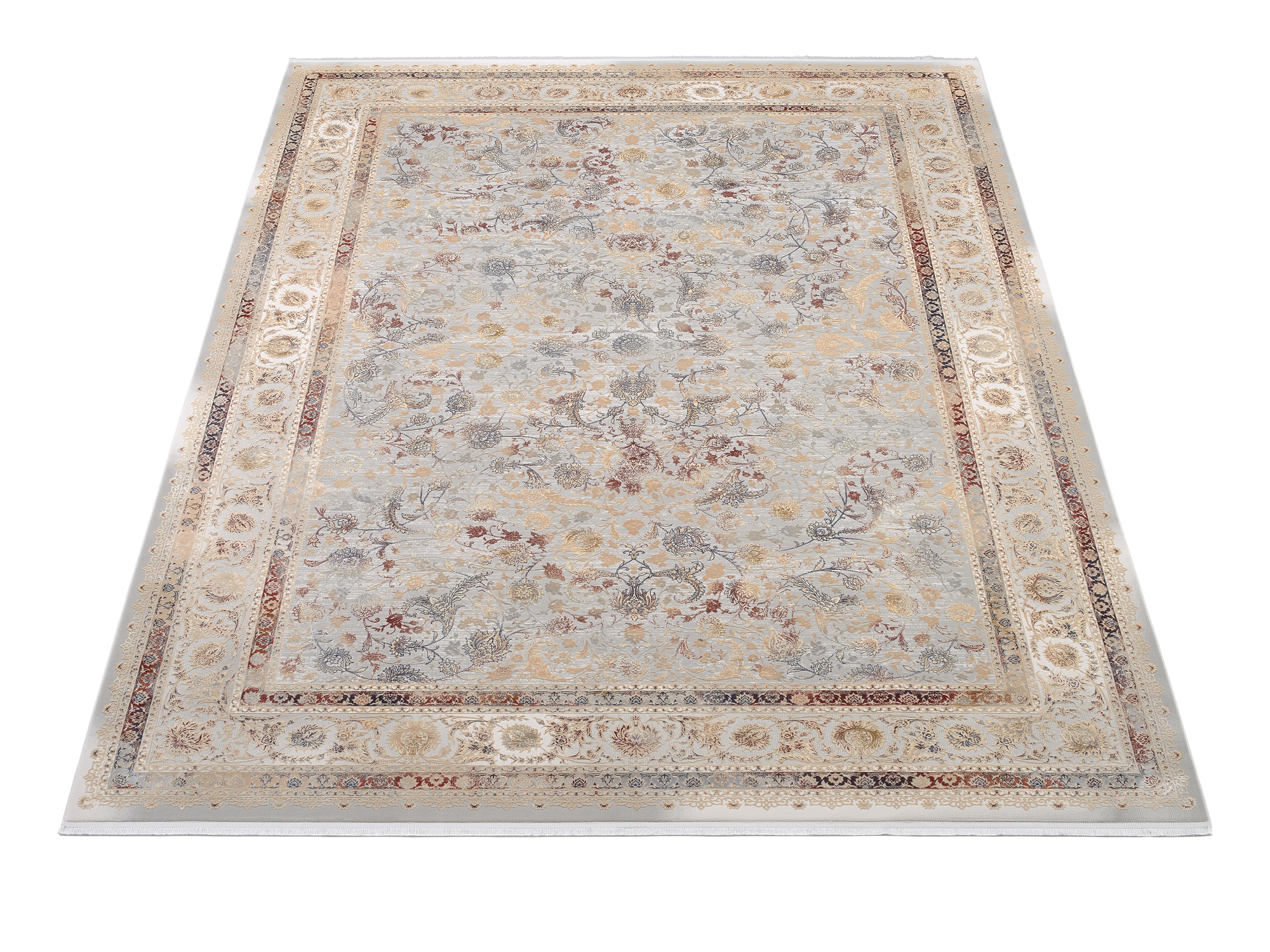 Mystic Limited Orientteppich grau-multicolor