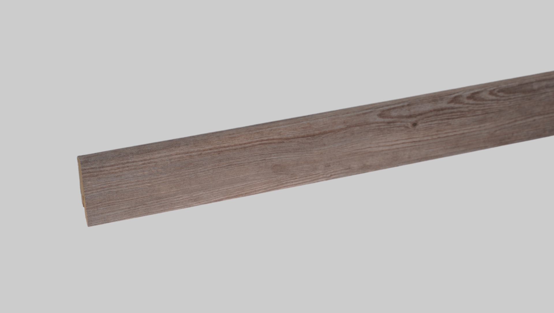Fußleiste modern grau-beige 18 x 58mm