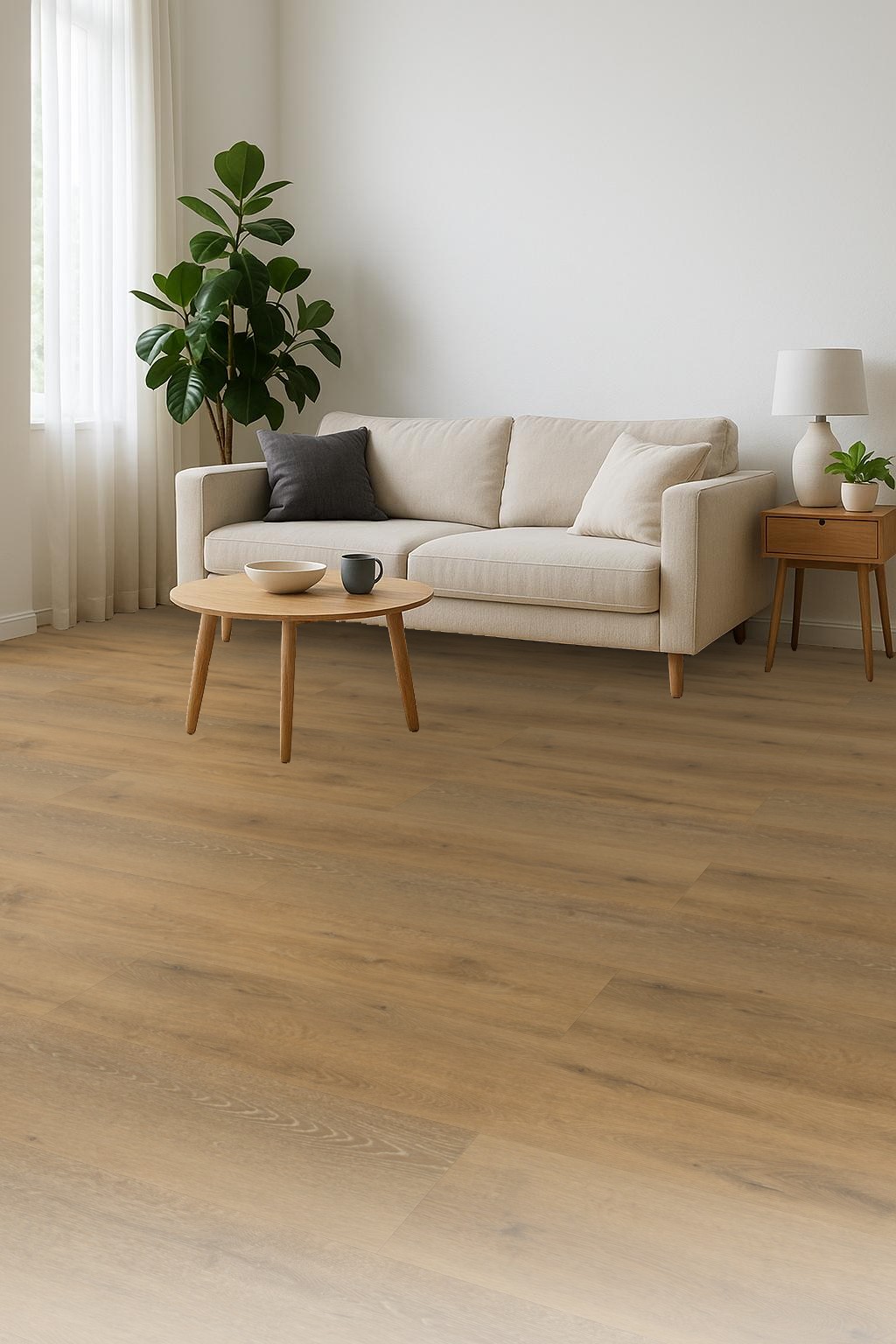 Premium Klick Vinyl Golden Oak