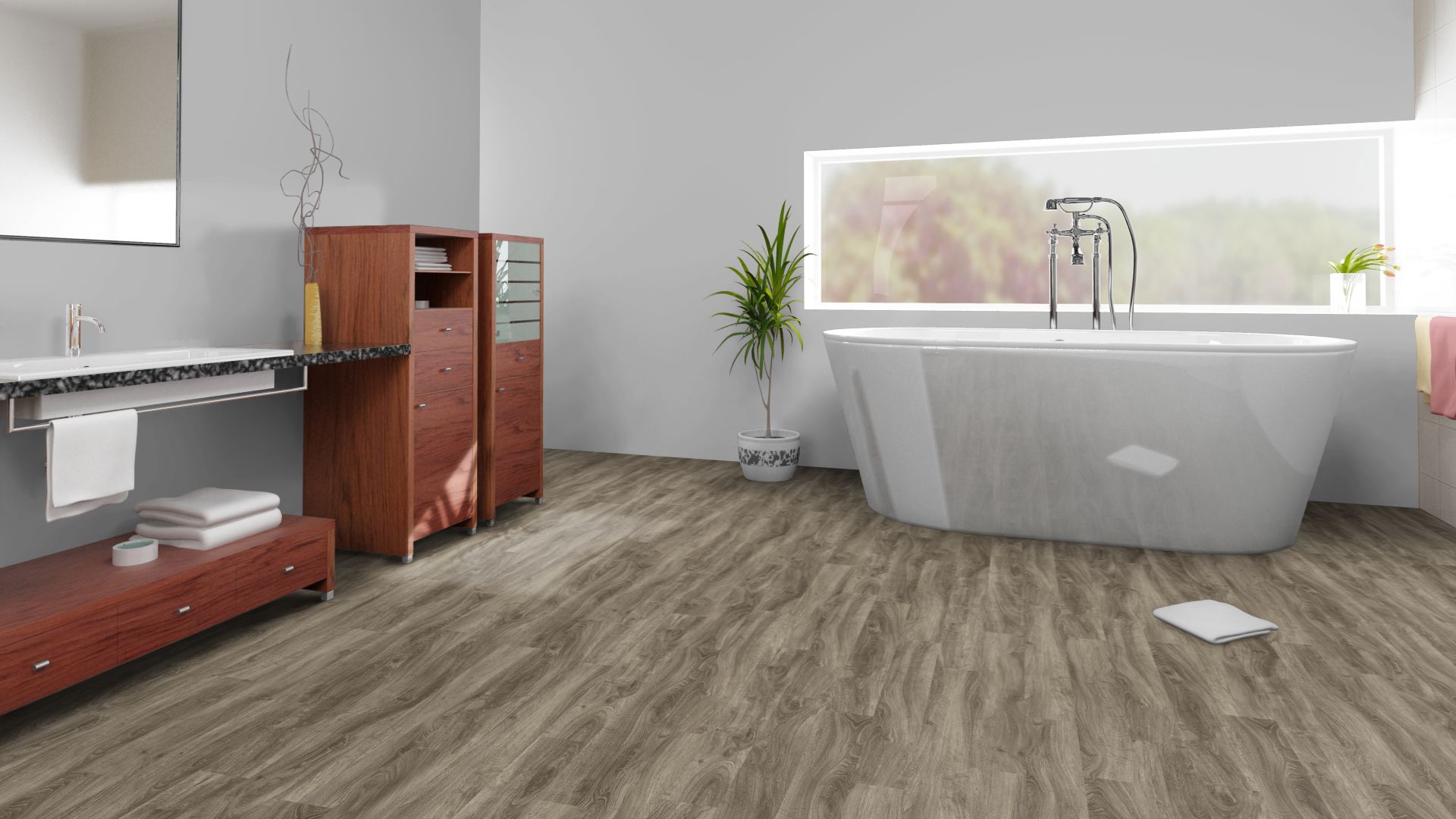 Klebe Vinyl Basic Eiche dunkelbraun