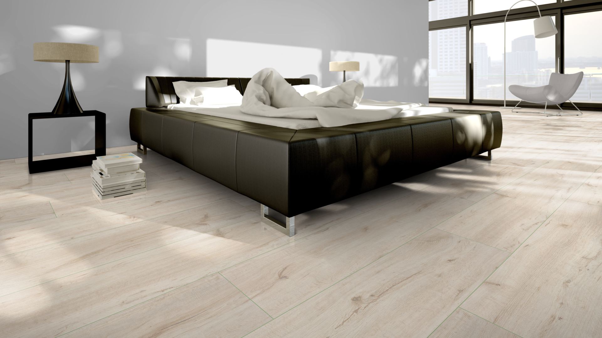 Aqua Eiche weiss Abverkauf | Restposten Laminat 22,66m²