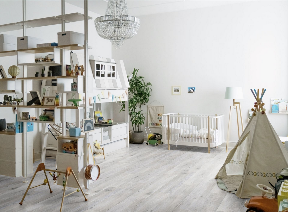 Klick Vinyl Repac Crea XL Decor 821 hellrau – Landhausdiele mit Trittschalldämmung