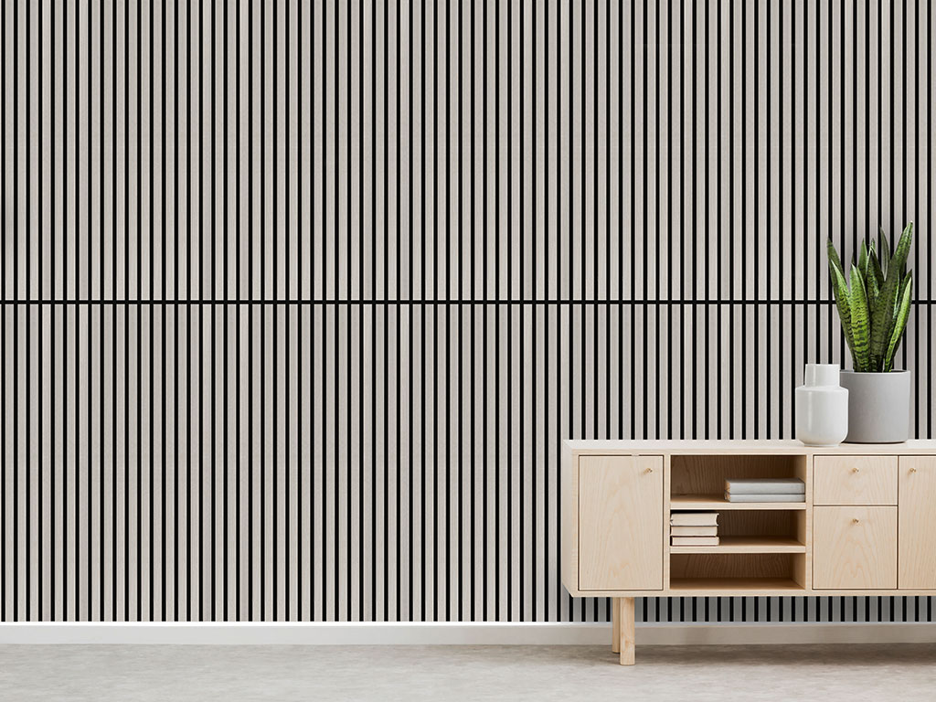 Wandpaneele grau schwarz 52 x 104 cm