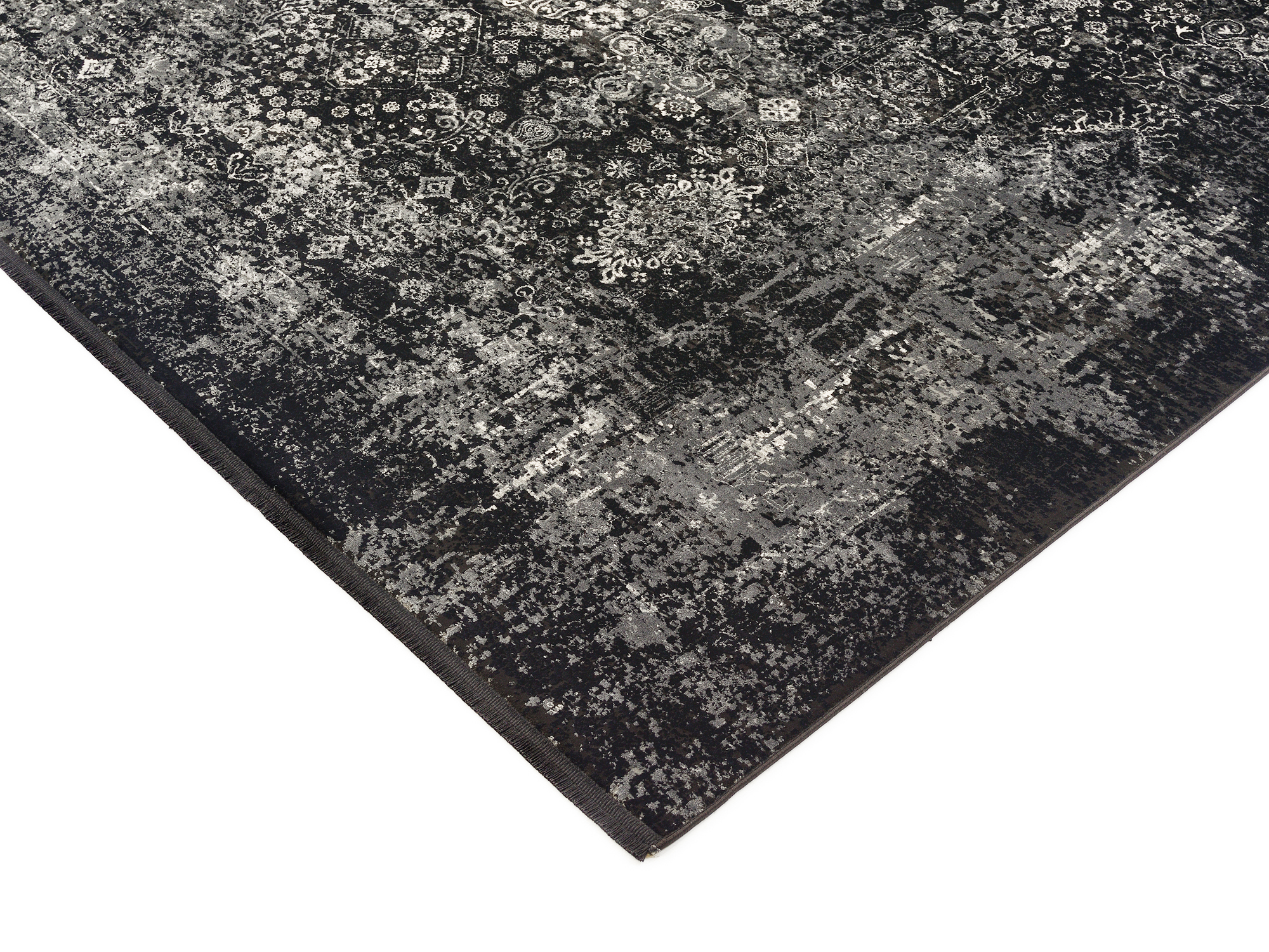 Bestseller Magic Designer Teppich schwarz-grau