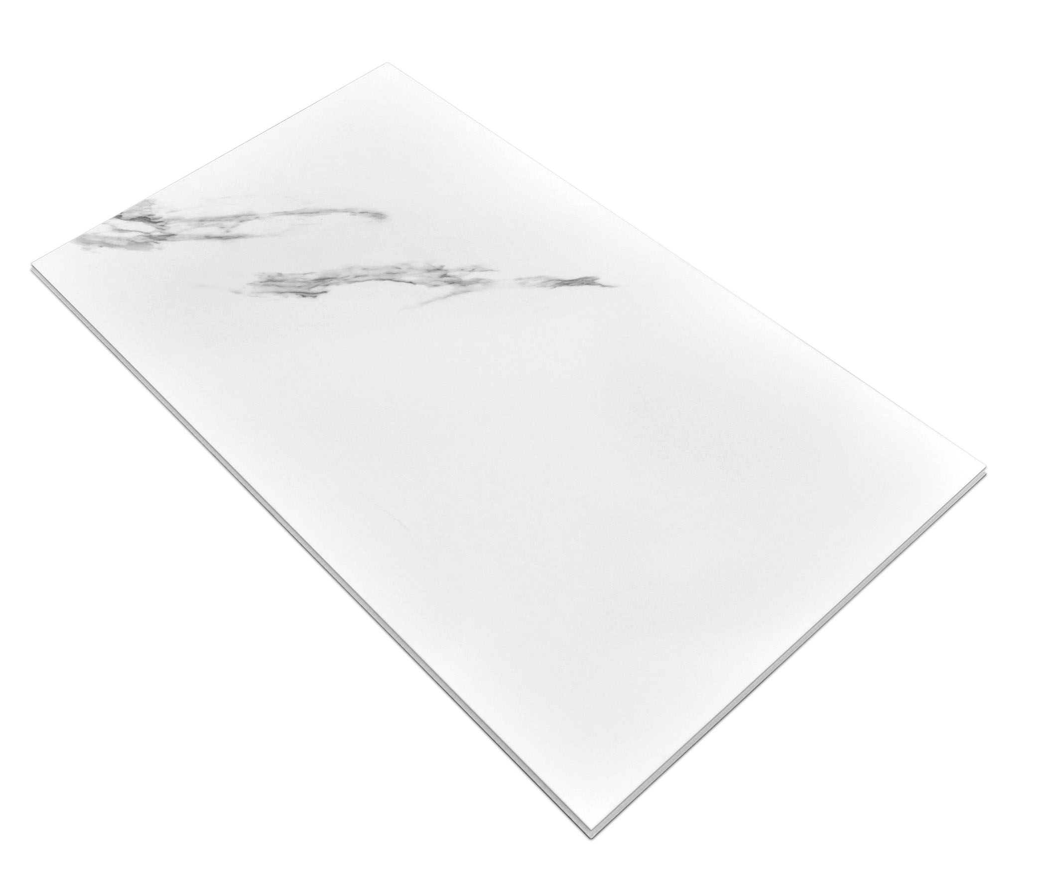 Klick Vinyl Marmor weiss hochglanz