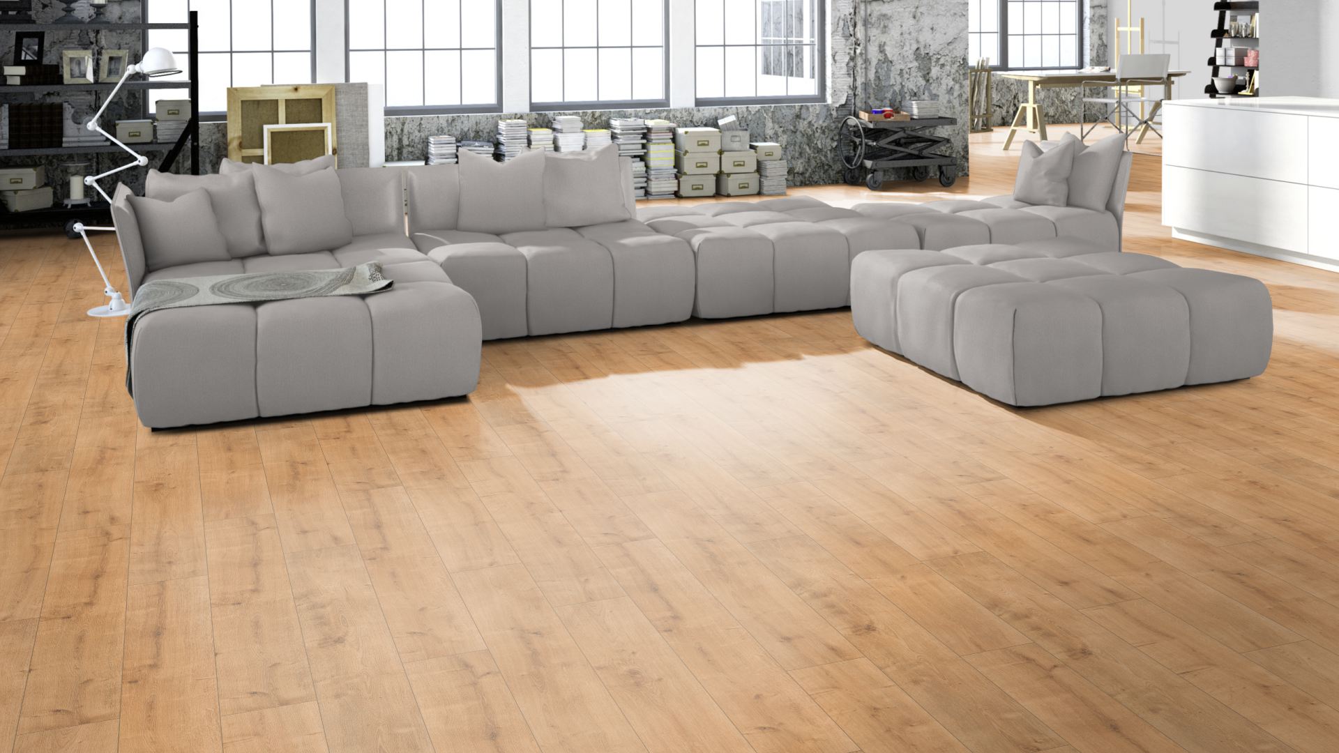 Aqua Eiche classic Abverkauf | Restposten Laminat 15,1m²