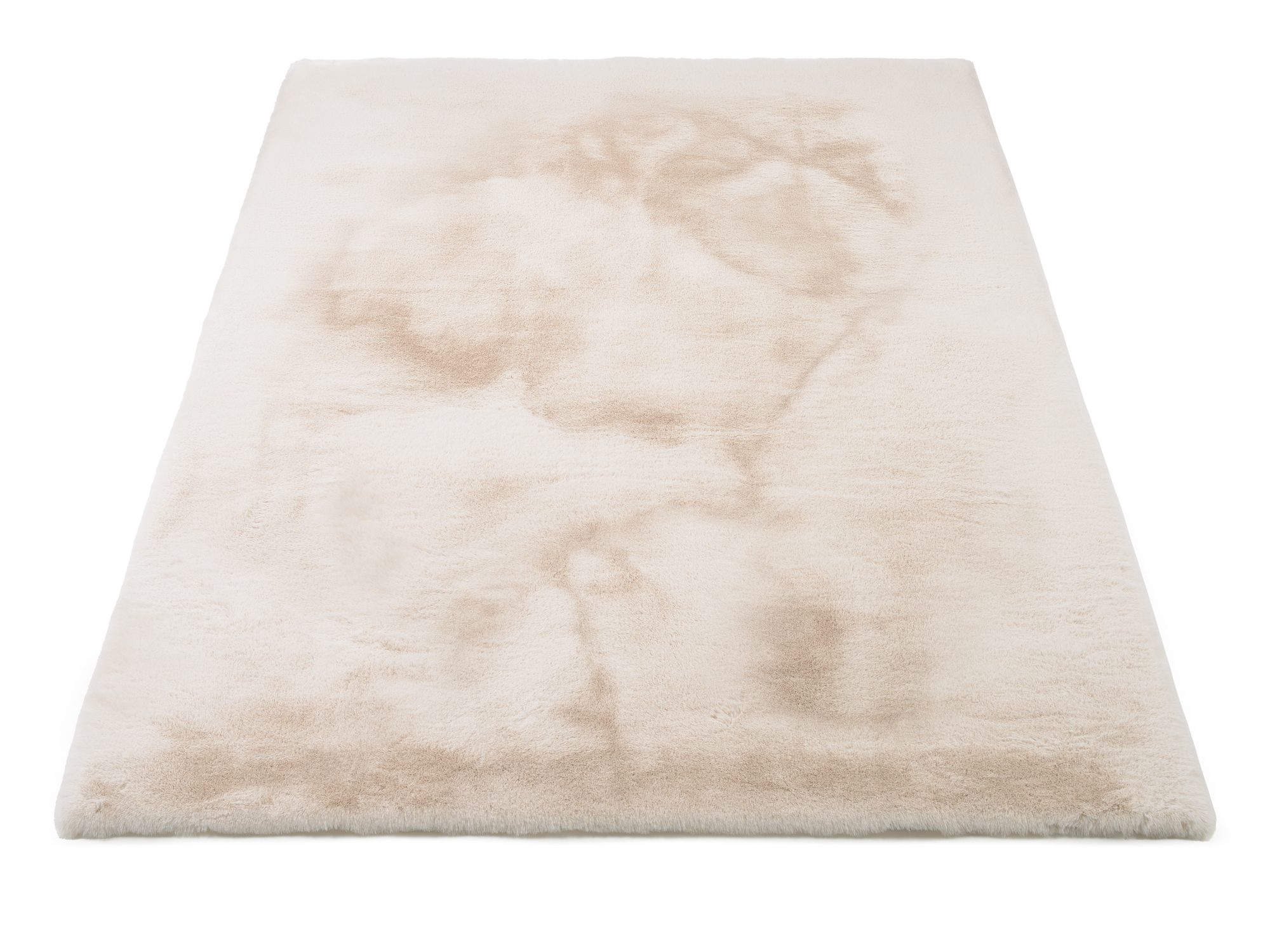 Rocky Soft Fellteppich beige