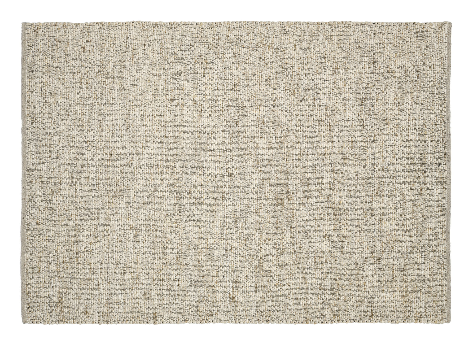 Country Handweb Teppich beige
