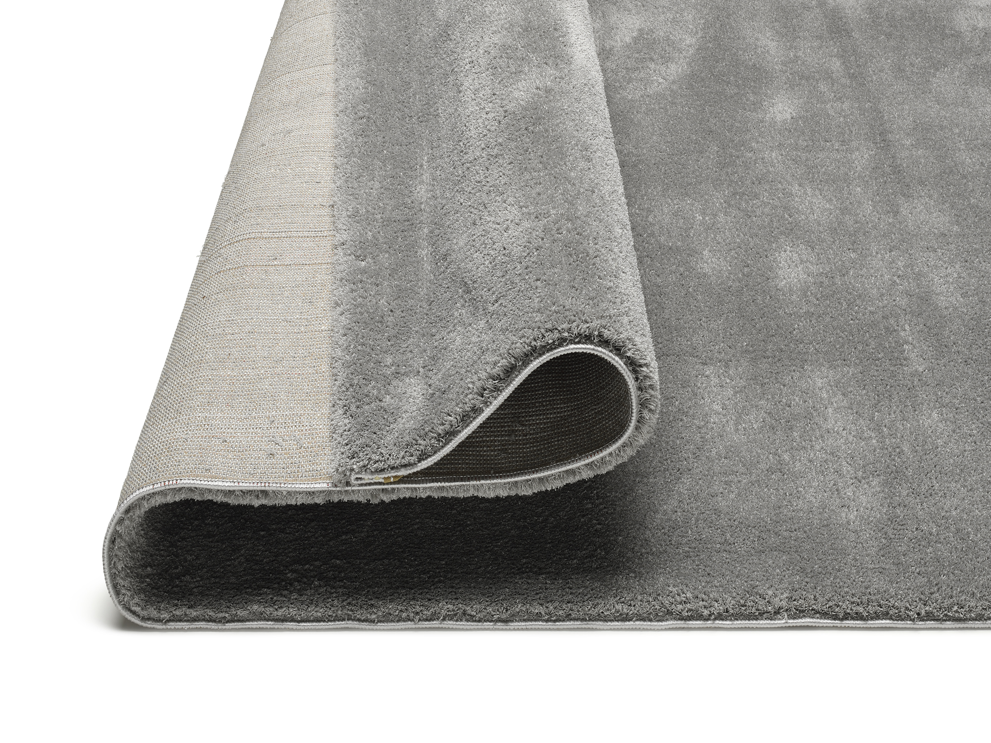 Soft Dream Hochflor Teppich grau