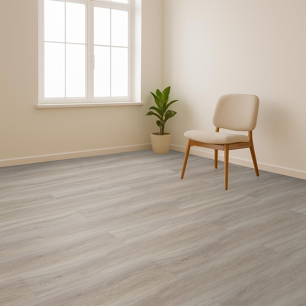 Klick Vinyl Eiche markant hellgrau