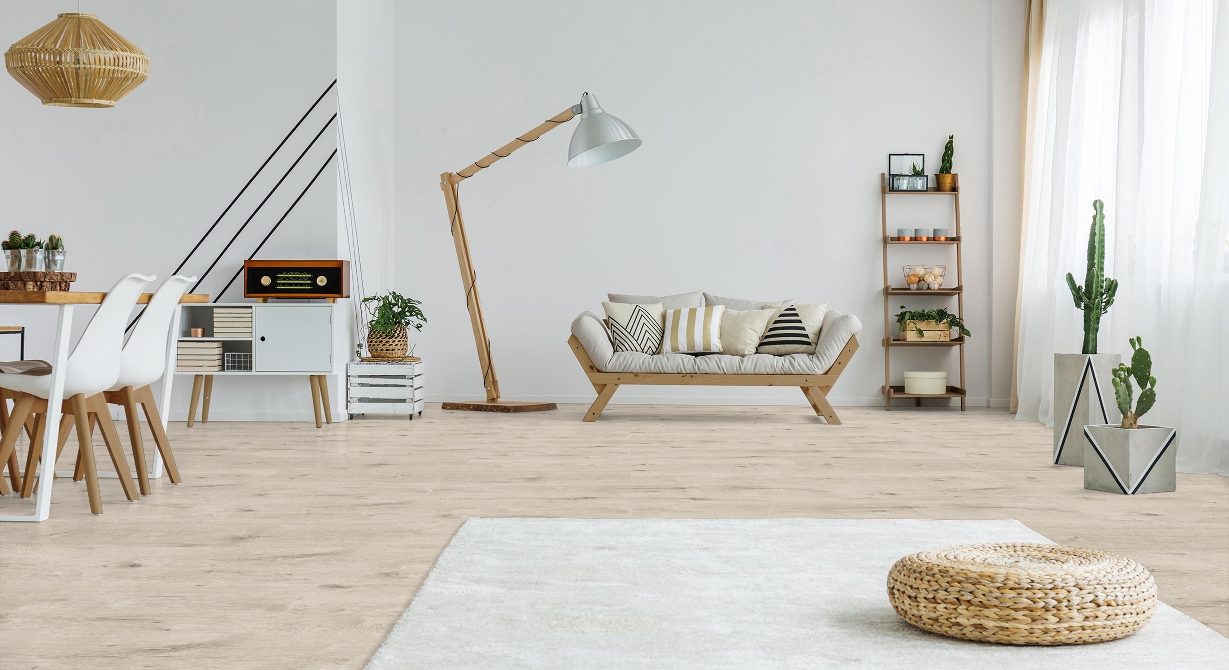 Klick Vinyl Eiche lebhaft beige