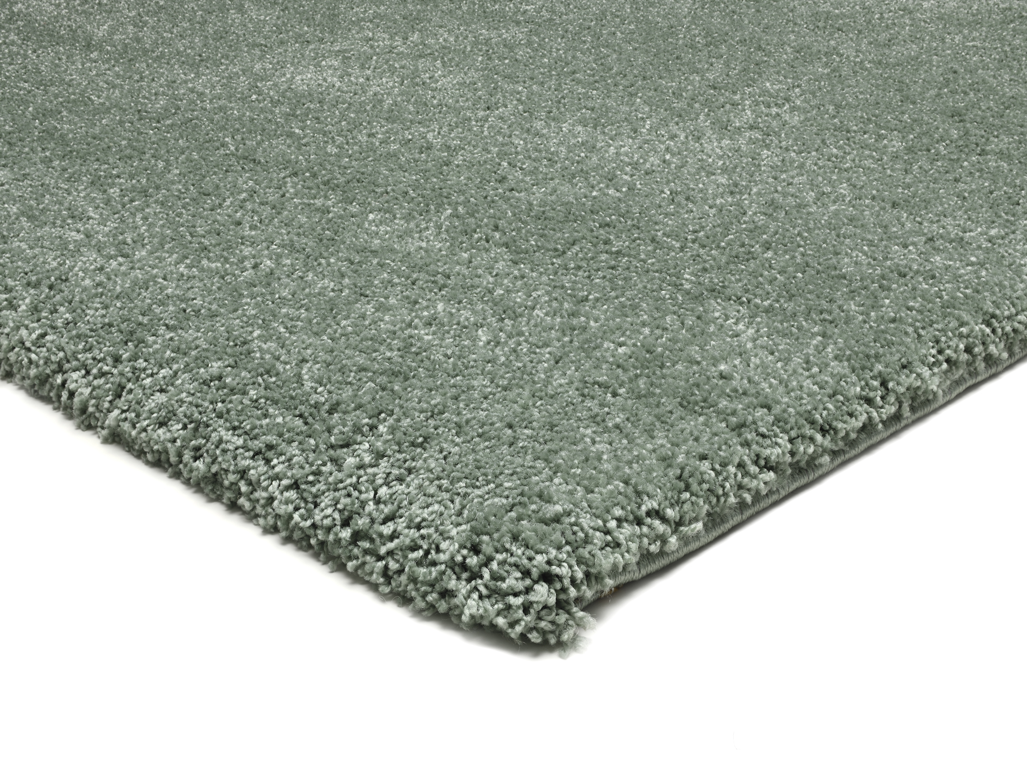 Montis Hochflor Teppich salbei