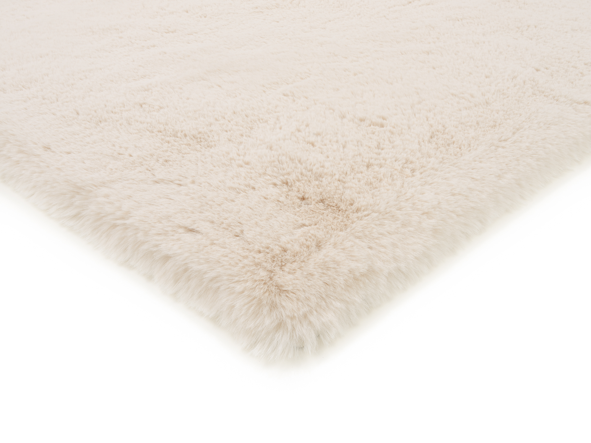 Rocky Soft Fellteppich beige