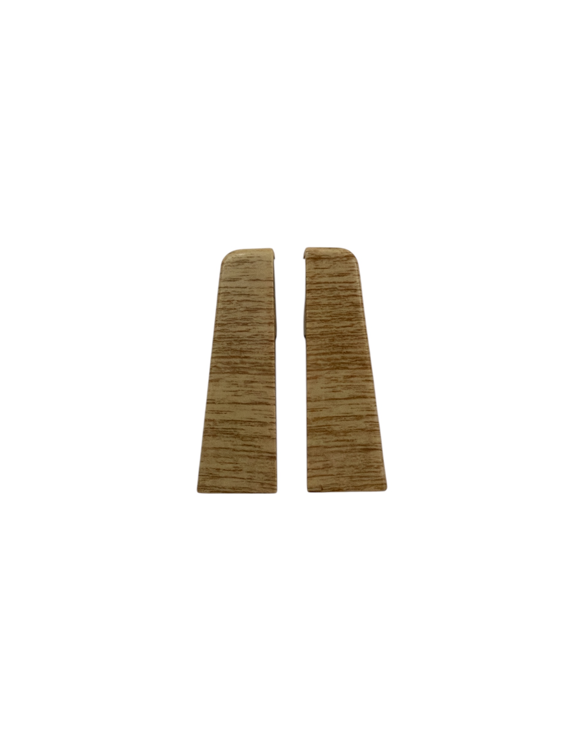 Endkappen links & rechts Eiche natur 58mm