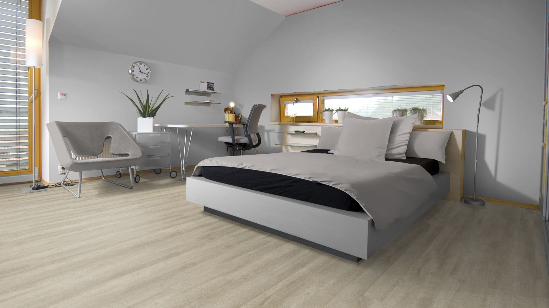 Klebe Vinyl Basic Eiche mittelbraun