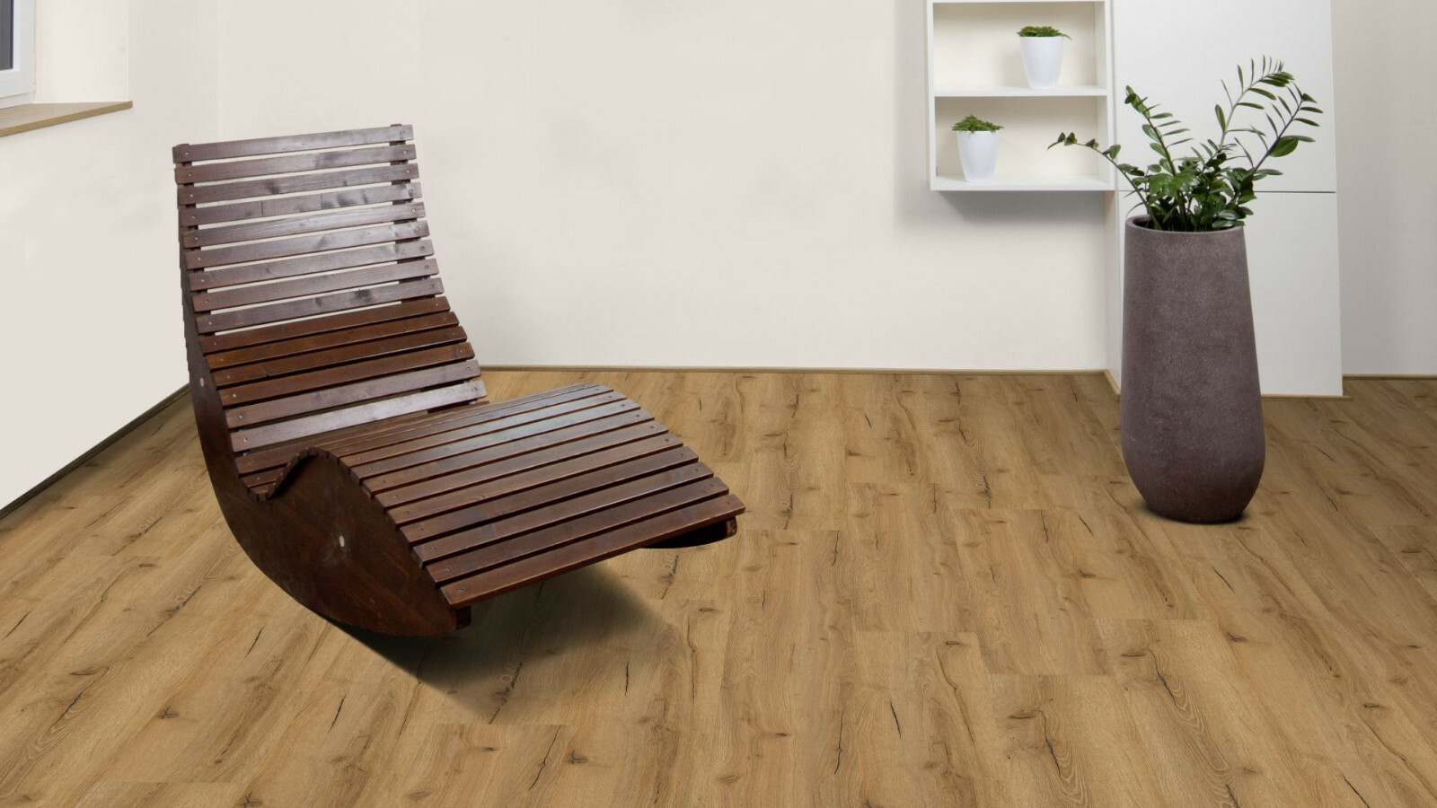 Premium Klick-Vinyl Eiche Küstenblick – 7,5 mm Risseiche Natur mit 0,5 mm Nutzschicht