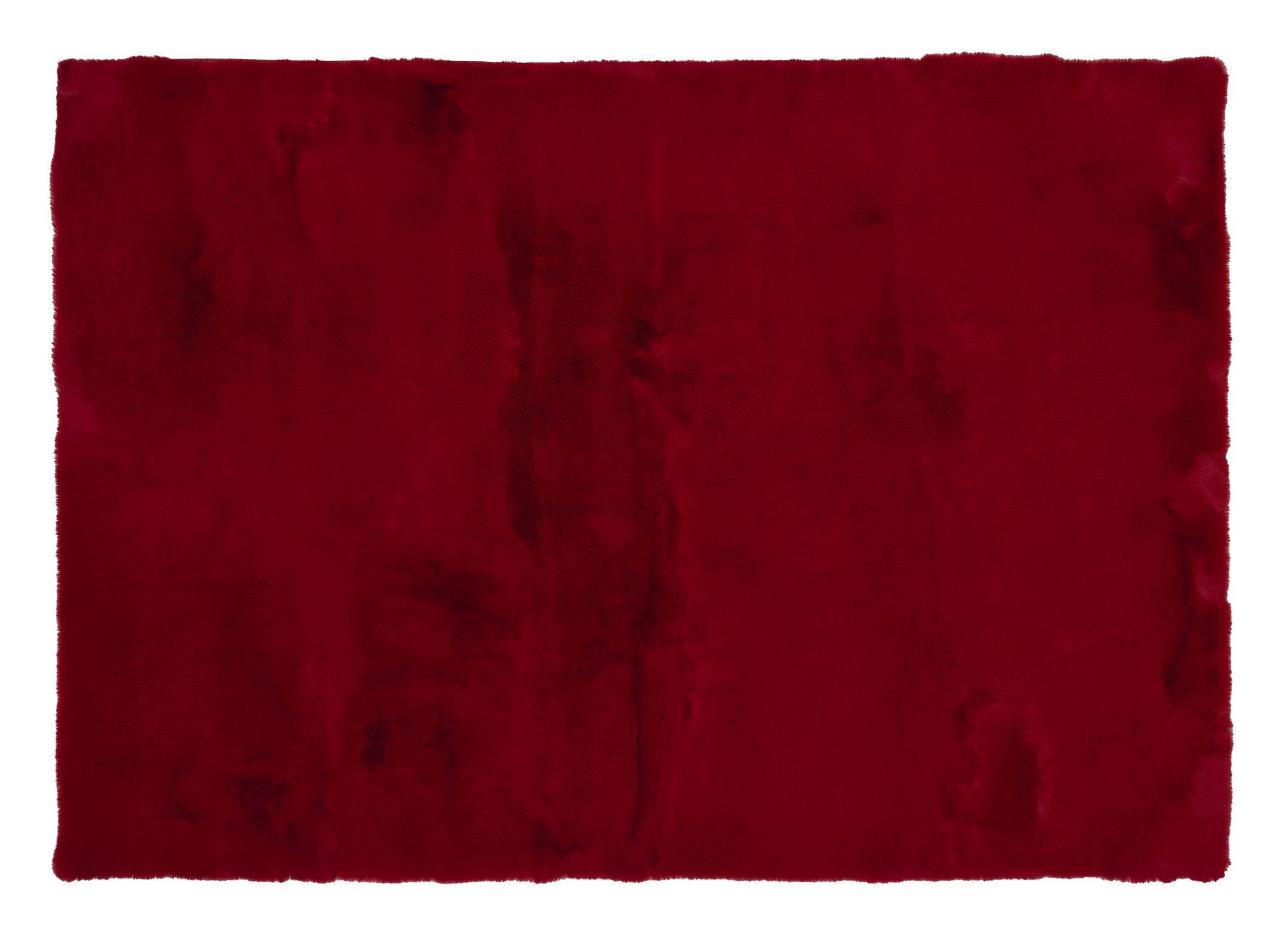 Rocky Soft Fellteppich rot